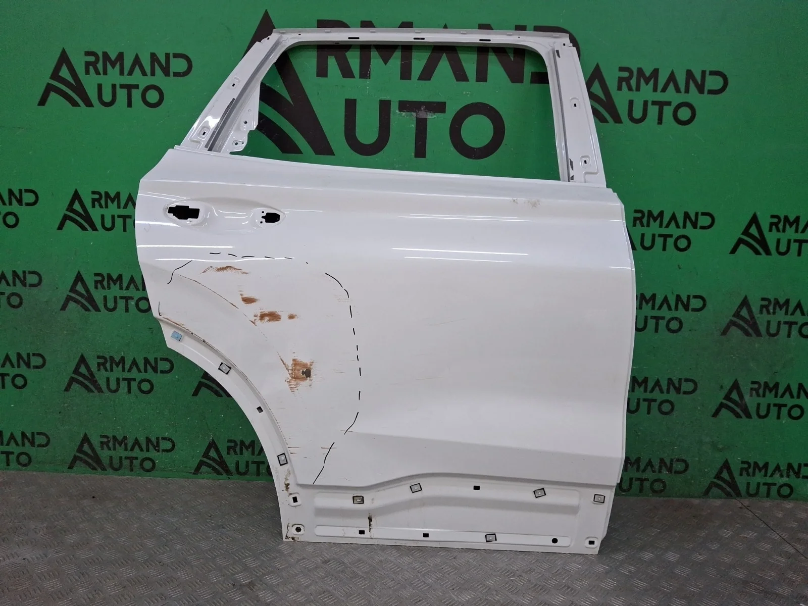 Дверь Hyundai Santa Fe 2018-2024 77004S1000 4 TM, задняя правая