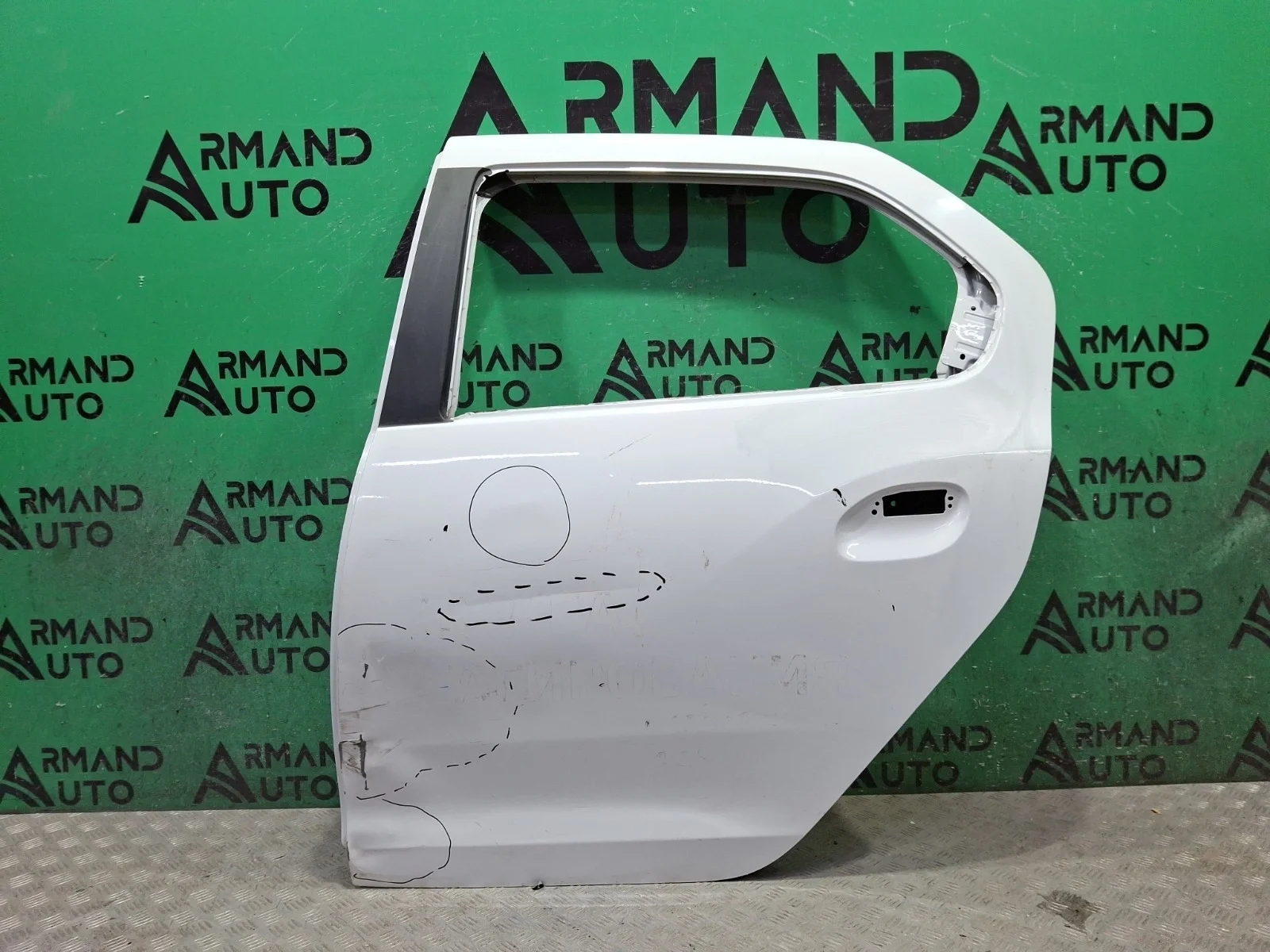 Дверь Renault Logan 2012-2022 821018361R 2, задняя левая