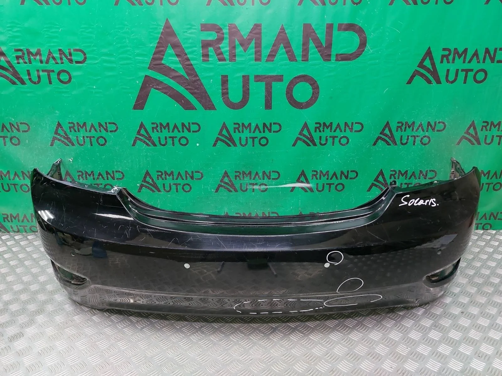 Бампер Hyundai Solaris 2010-2014 866114L000 1, задний