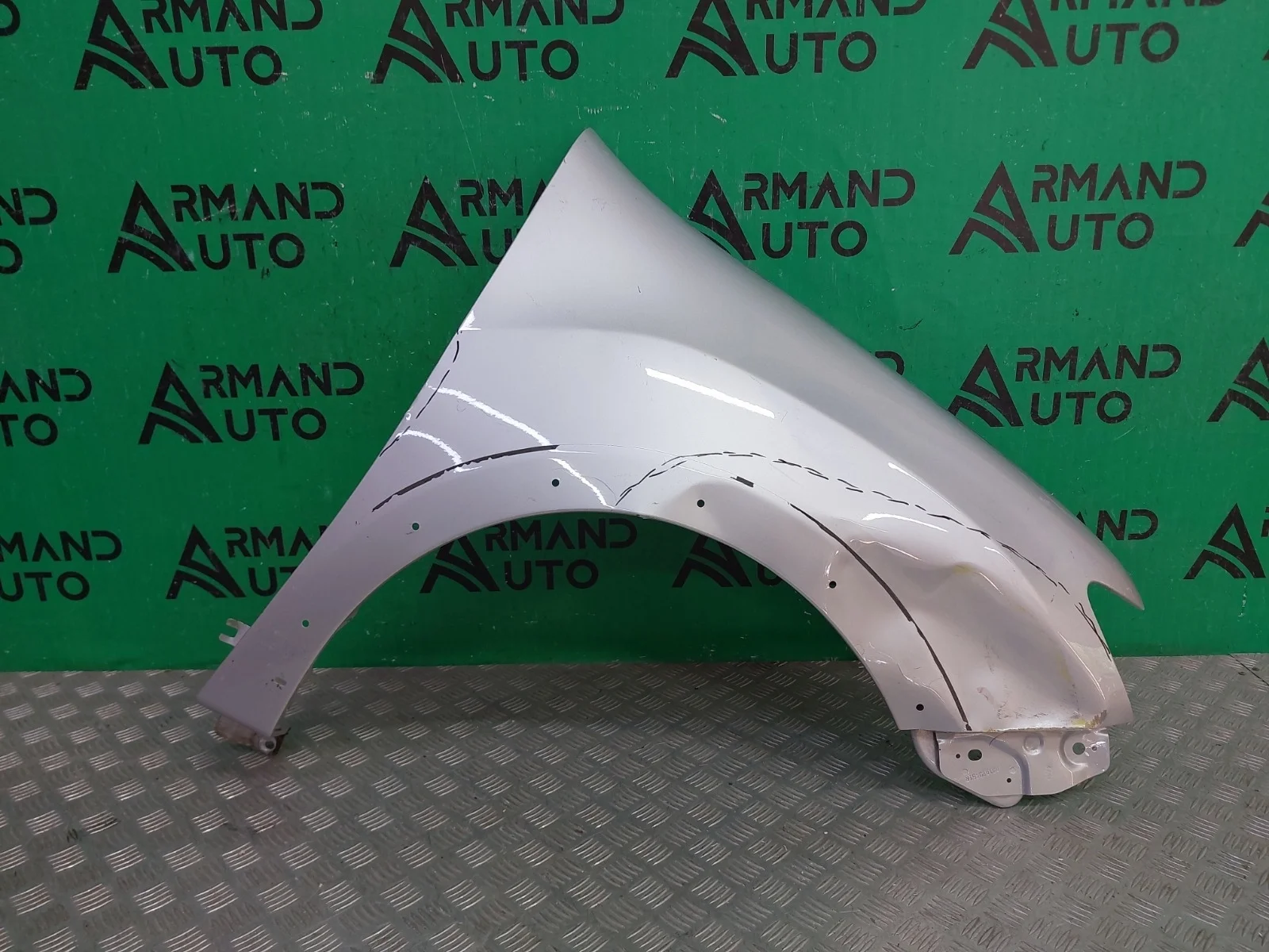 Крыло Renault Sandero 2013-2022 631008401R 2, переднее правое