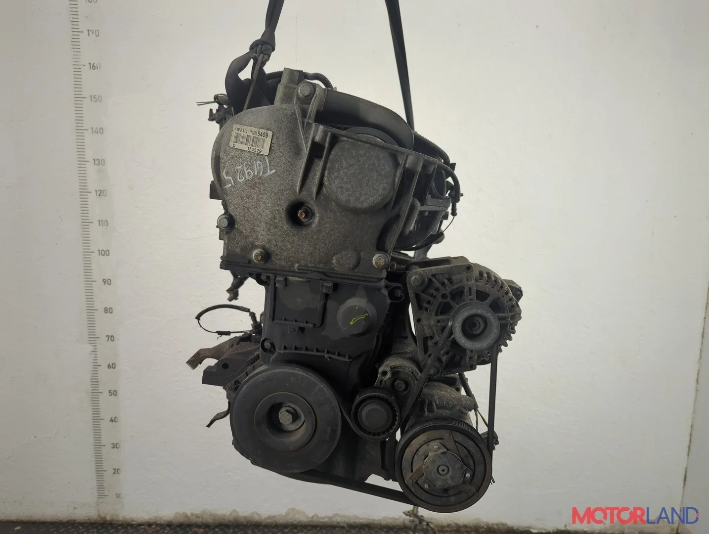 Двигатель (ДВС) Renault Megane 2 2002-2009 КПП 5-ст.мех.(МКПП) K4M 812 Бензин 1.6 л Инжектор