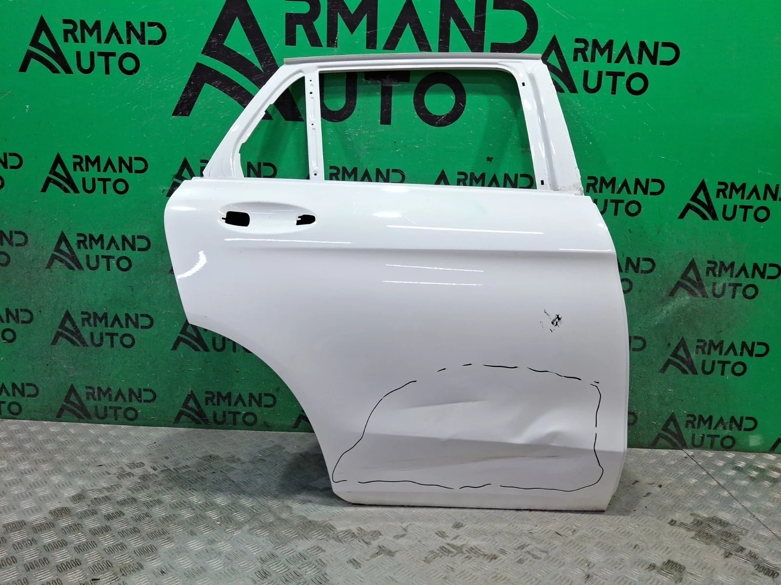 Дверь Mercedes GLC-Class 2015-2022 A2537307404 X253, задняя правая