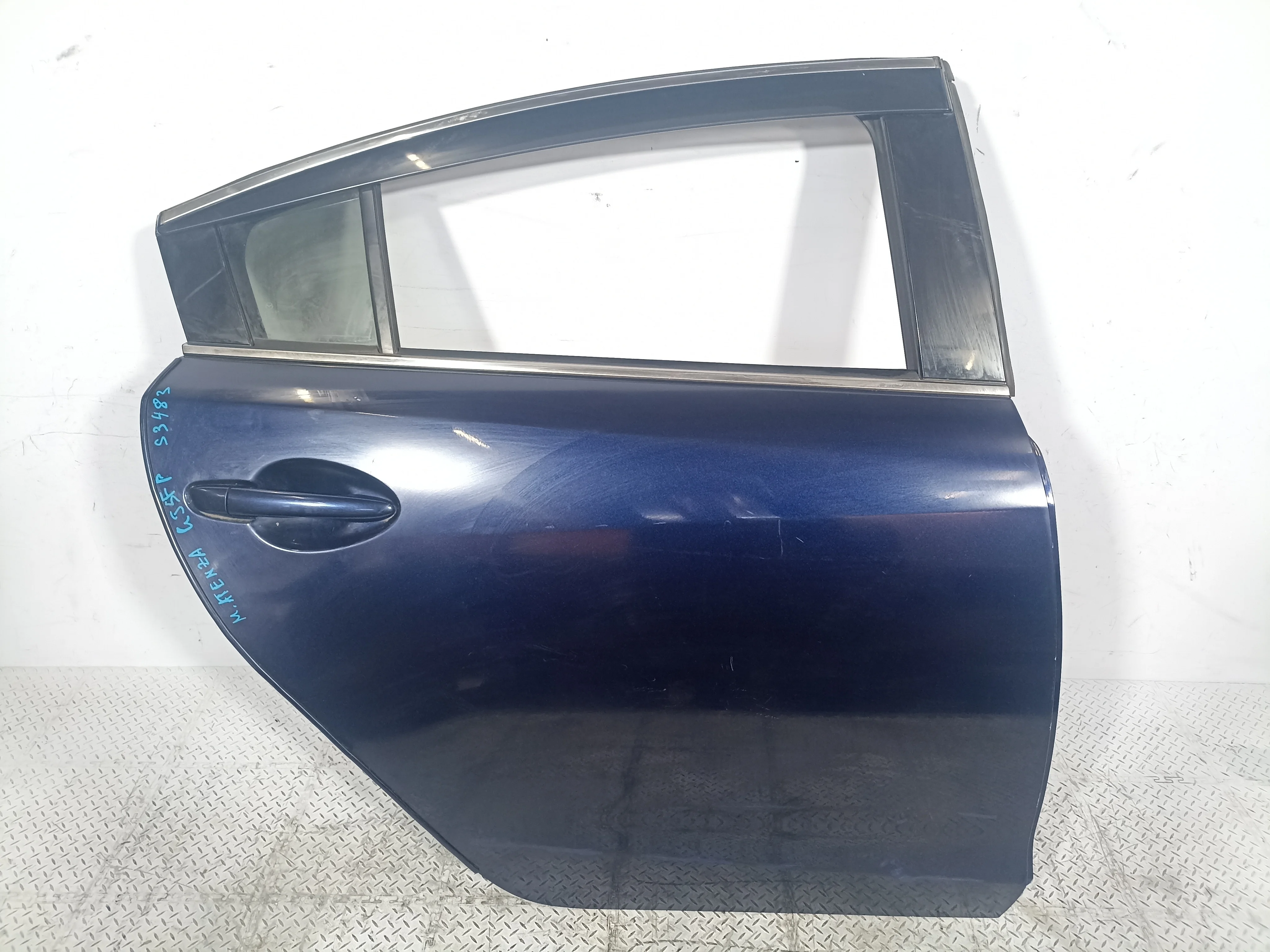 ДВЕРЬ MAZDA ATENZA MAZDA6 GHY17202XA ЗАДНЯЯ ПРАВАЯ  темно-синий, 35J S3483