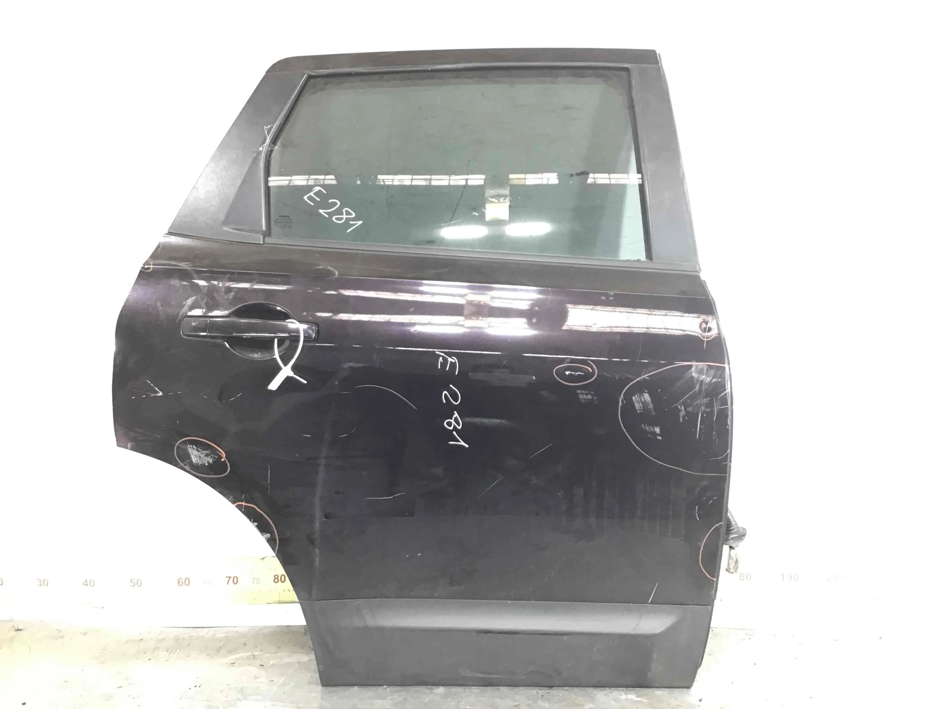 Дверь задняя правая Nissan Qashqai 1 поколение (2007-2010) дизель 1.5 DCI Механика 5-дв, х/б