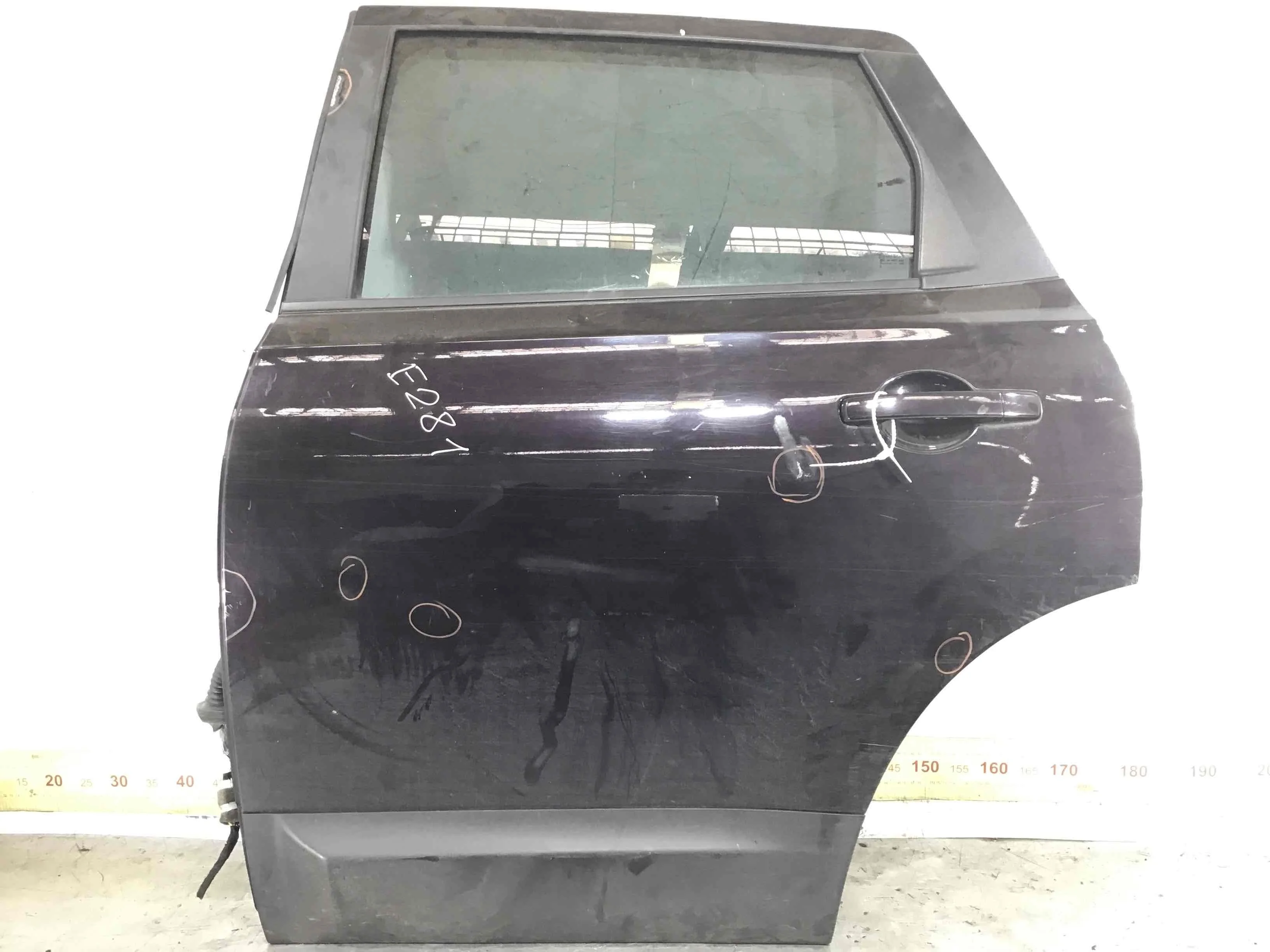 Дверь задняя левая Nissan Qashqai 1 поколение (2007-2010) дизель 1.5 DCI Механика 5-дв, х/б