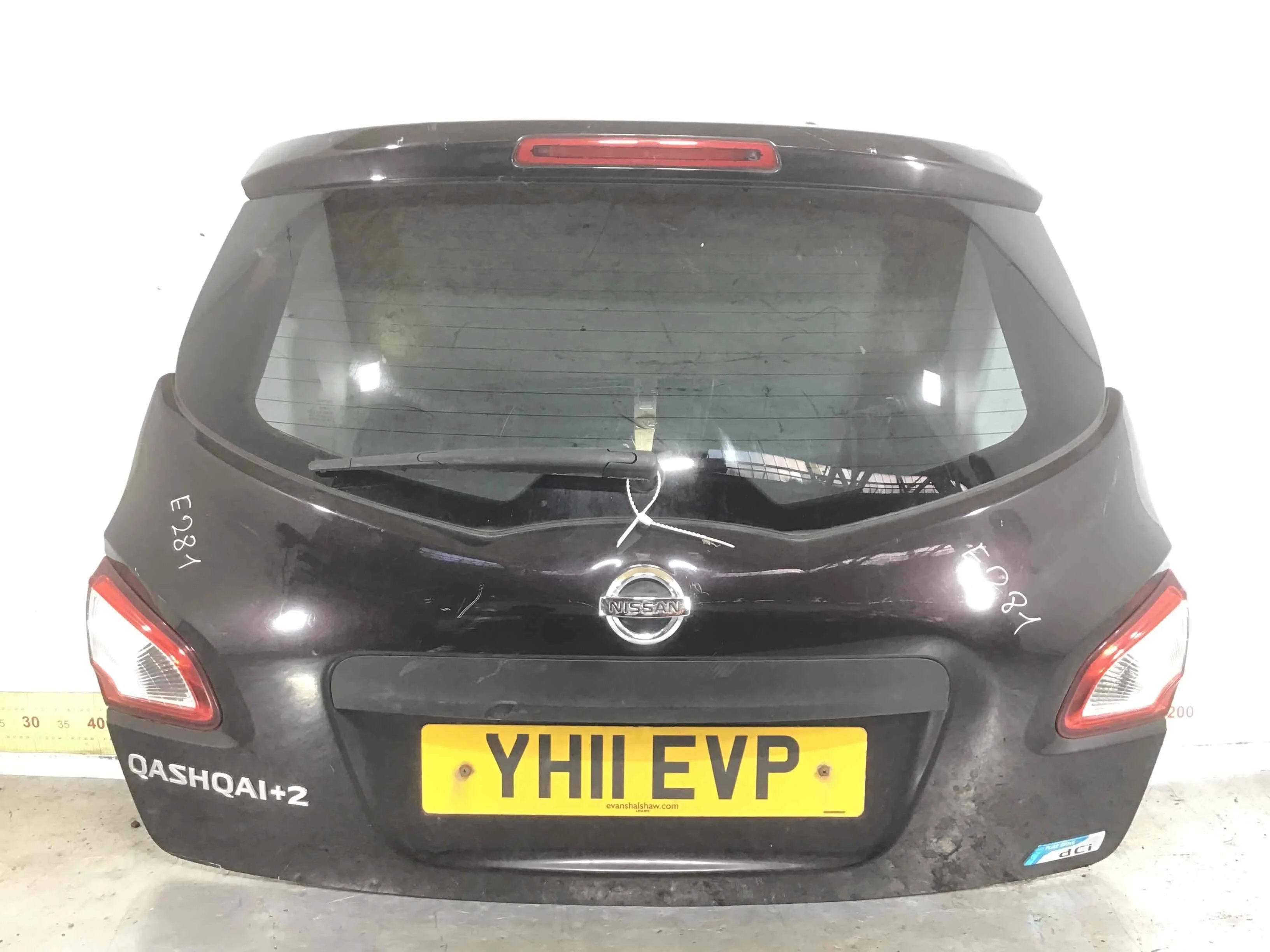 Крышка багажника (дверь 3-5) Nissan Qashqai 1 поколение (2007-2010) дизель 1.5 DCI Механика 5-дв, х/б