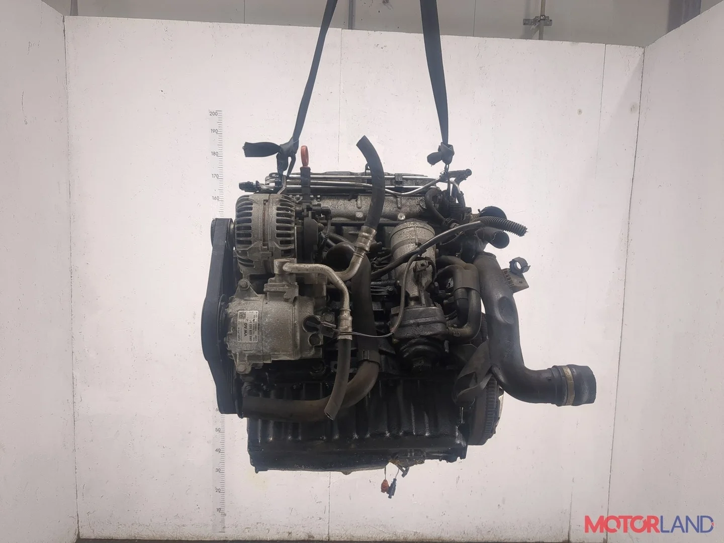 Двигатель (ДВС) Volkswagen Golf 5 2003-2009 КПП 5-ст.мех.(МКПП) BLS Дизель 1.9 л TDI