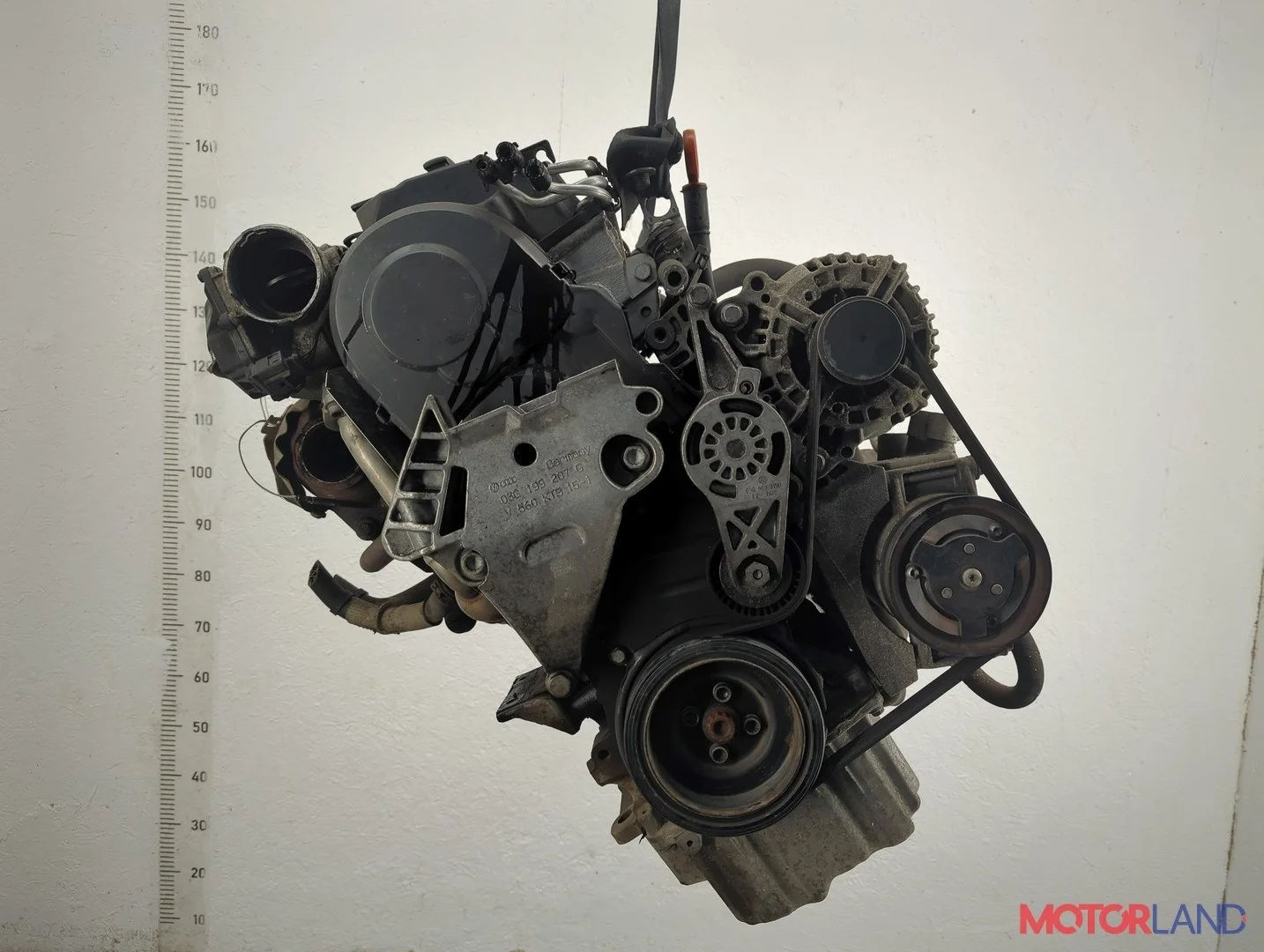 Двигатель (ДВС) Volkswagen Golf 5 2003-2009 КПП 5-ст.мех.(МКПП) BLS Дизель 1.9 л TDI