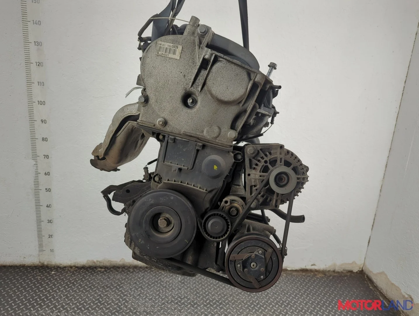 Двигатель (ДВС) Renault Megane 2 2002-2009 КПП 5-ст.мех.(МКПП) K4M 812 Бензин 1.6 л Инжектор