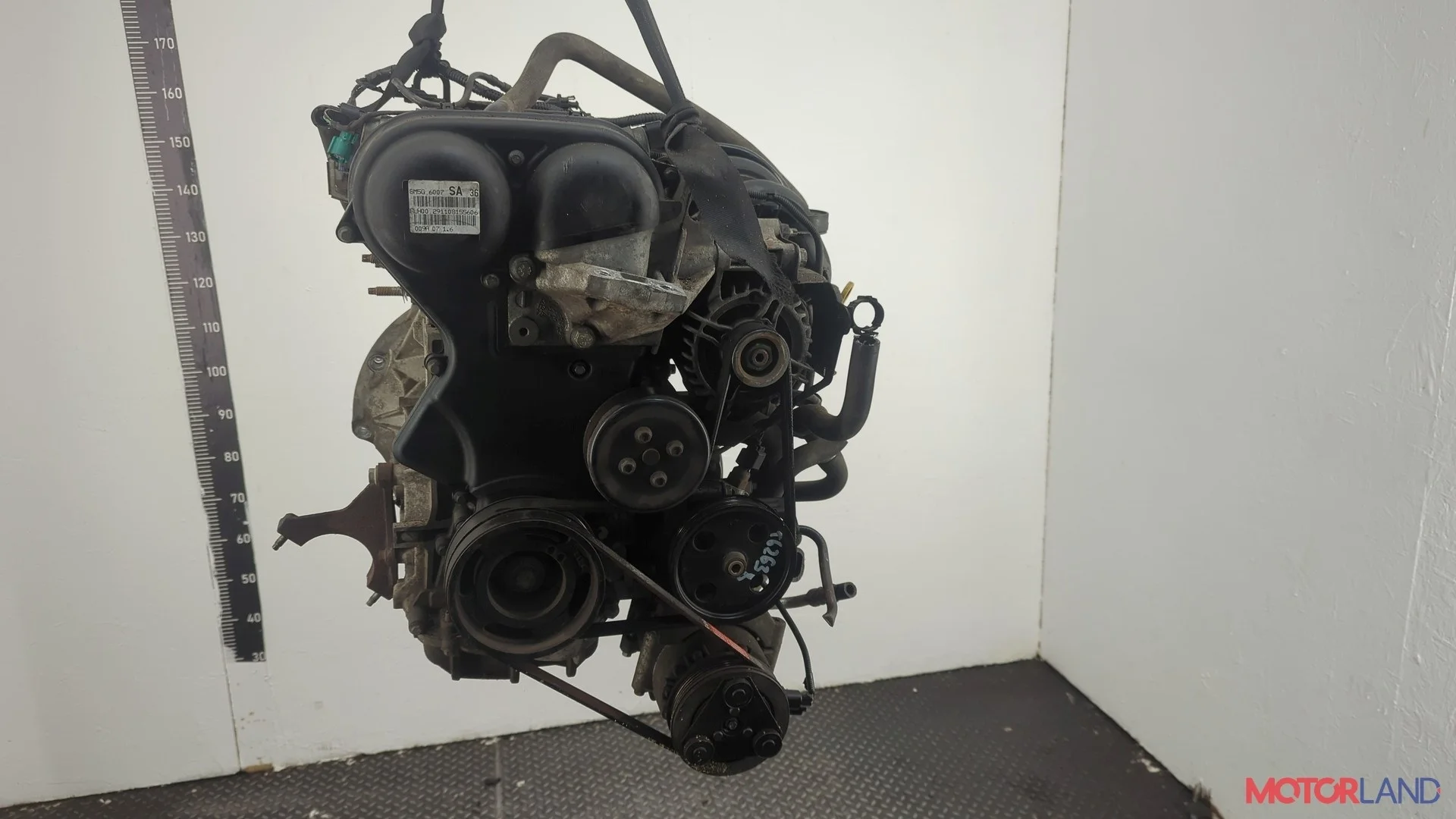 Двигатель (ДВС) Ford Focus 2 2008-2011 КПП 5-ст.мех.(МКПП) SIDA Бензин 1.6 л Инжектор
