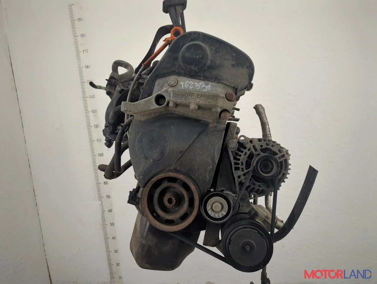 Двигатель (ДВС) Seat Ibiza 3 2001-2008 КПП 5-ст.мех.(МКПП) BXW Бензин 1.4 л Инжектор