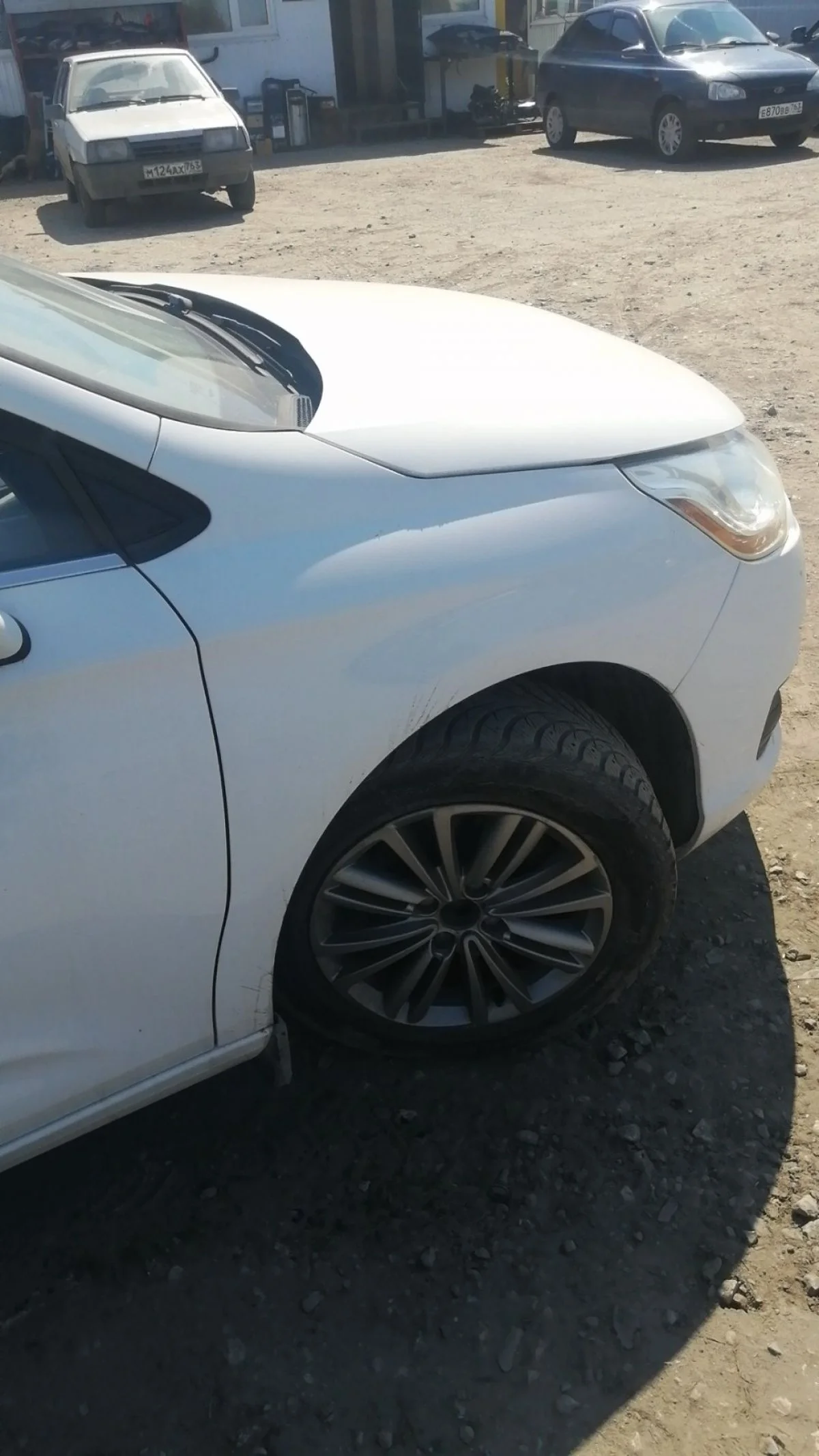 Крыло переднее Citroen C4 II (2010—2016)