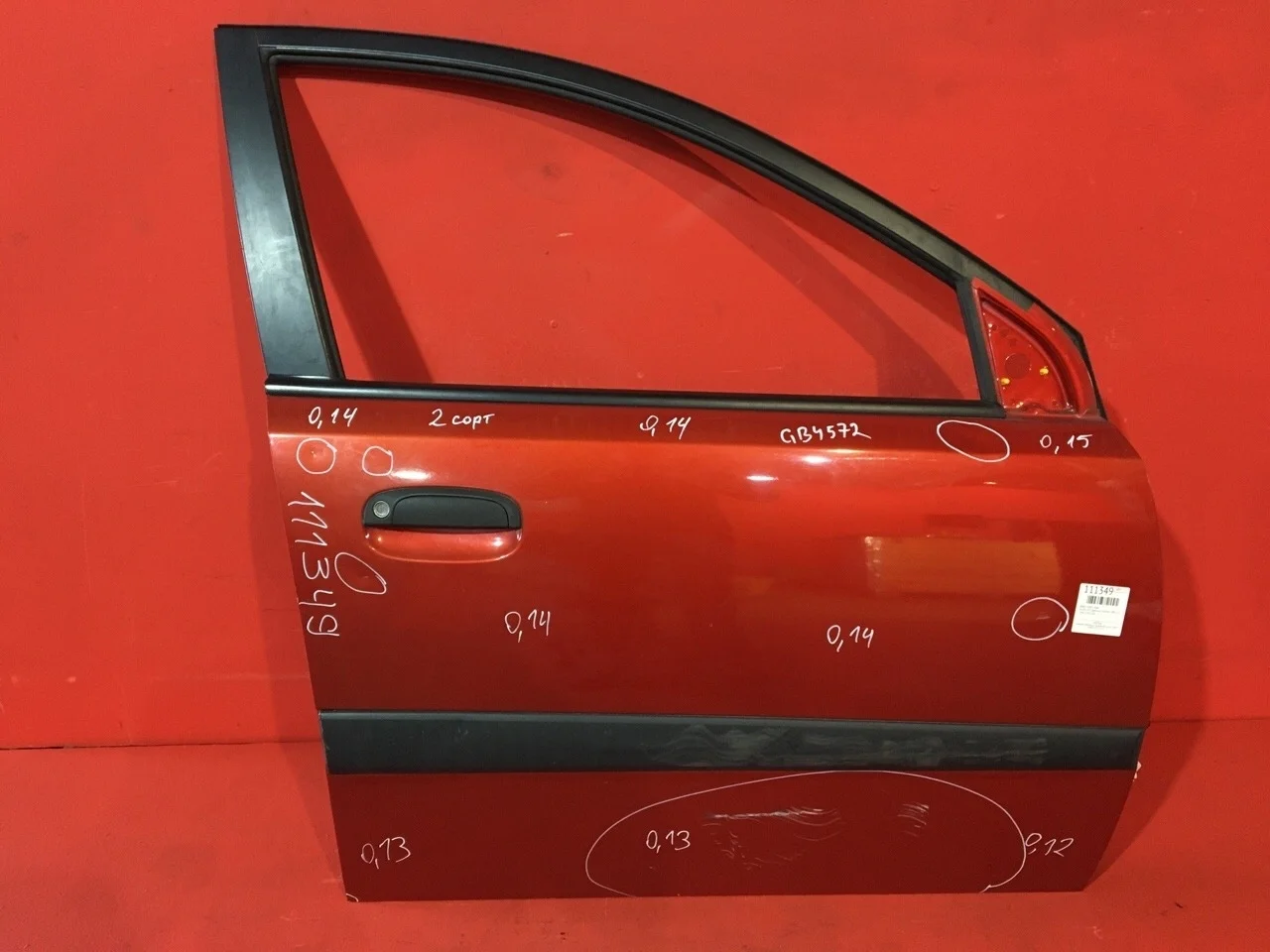 Дверь Kia Rio JB 2005-2011 -дверный хэтчбэк