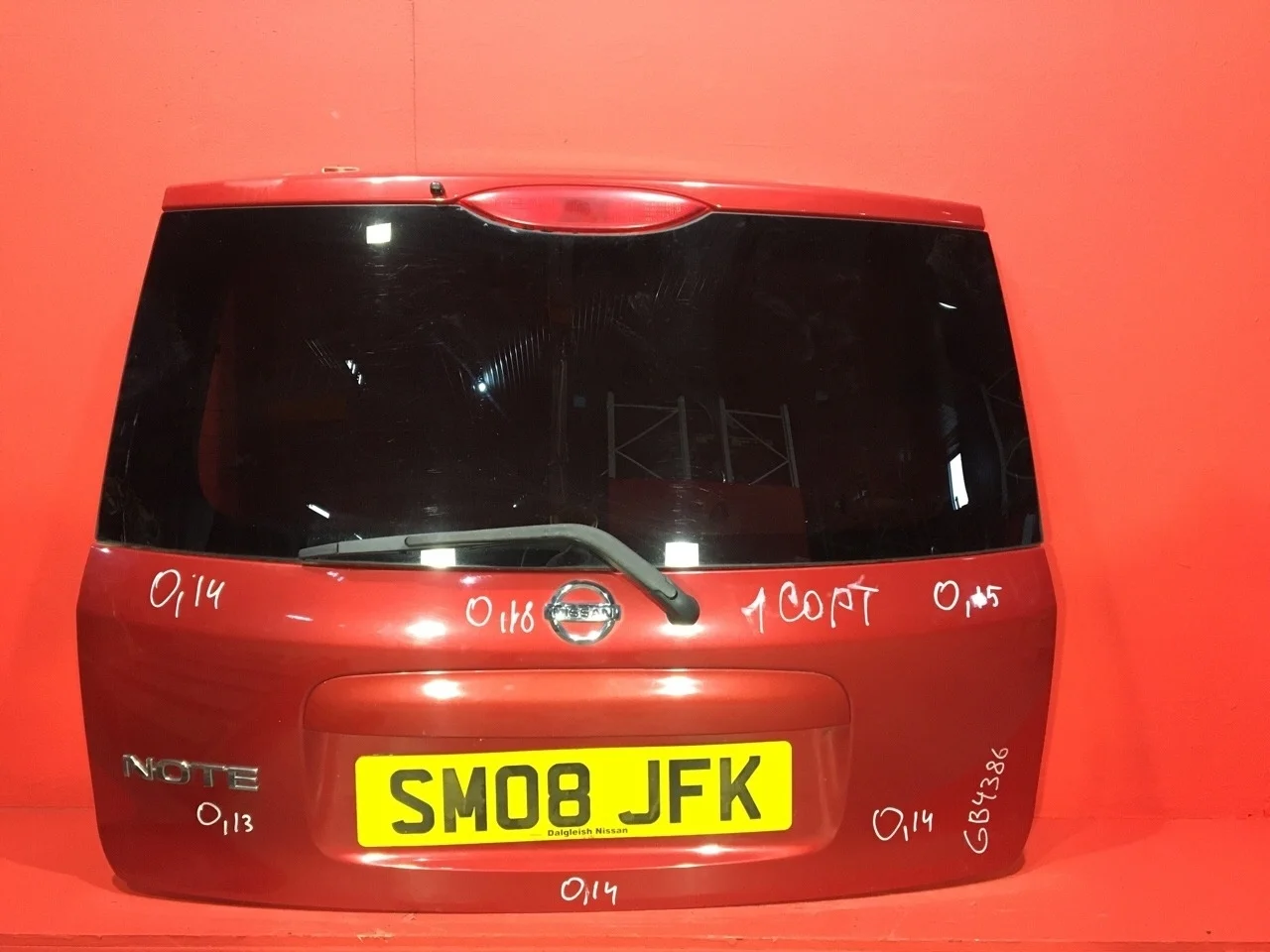 Дверь багажника Nissan Note E11 2005-2013 Хетчбэк, дверей