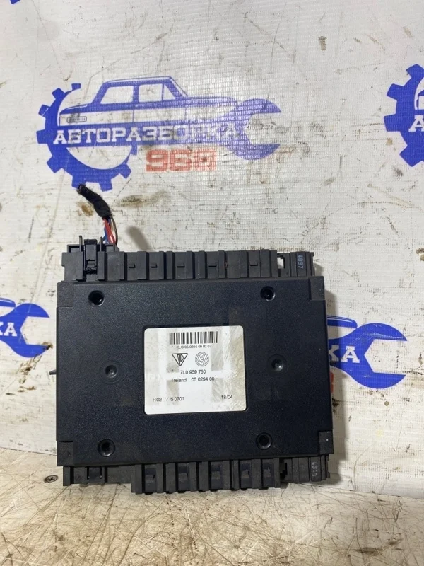 Блок управления сиденьем Volkswagen Touareg 7L0959760, передний правый