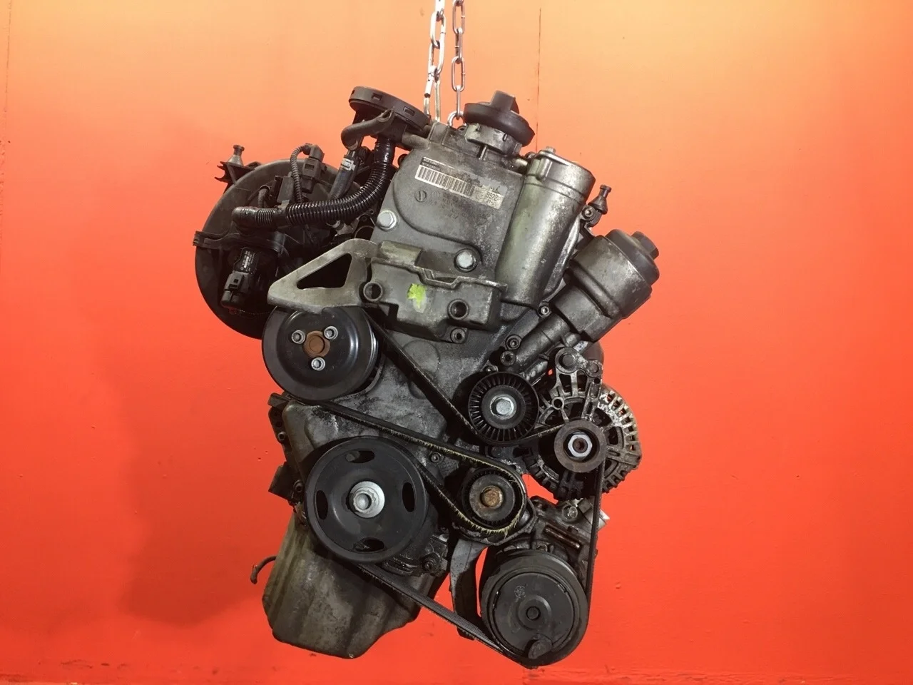 Двигатель Volkswagen Golf 5 Хэтчбэк 5 дв. 2003-2009  BLF 1.6L 1598 куб.см. бензин 85 кВт (115 л.с.) МКПП