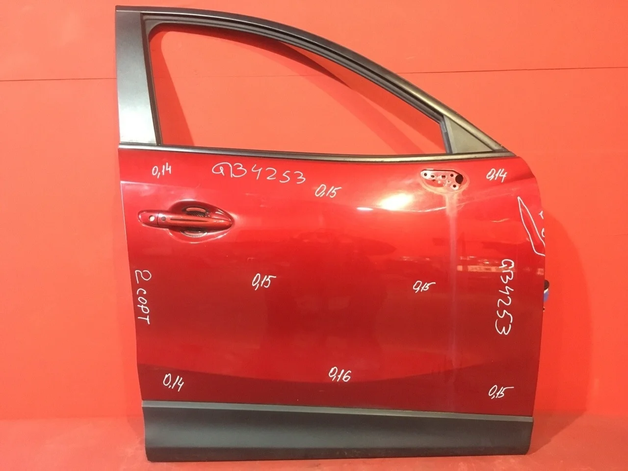 Дверь передняя правая Mazda CX-5 SUV 2011-2015  SHY1 2.2L 2191 куб.см. дизель 110 - 129 кВт (150 -175 л.с.) МКПП