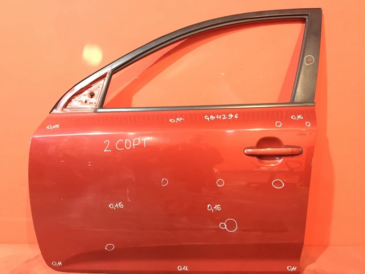 Дверь передняя левая Kia Ceed Универсал 2006-2012  D4FB 1.6L 1582 куб.см. дизель 85 кВт (115 л.с.) МКПП