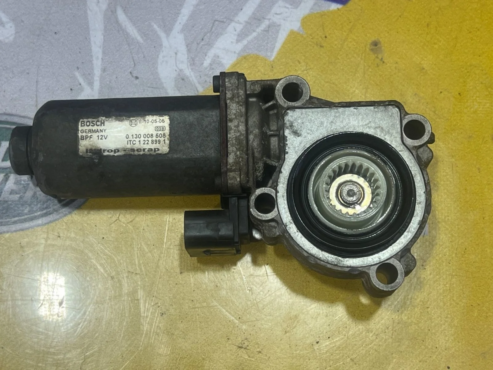 Актуатор раздатки LR Discovery 3 4 L319 0130008508 Discovery IV (2009—2013)