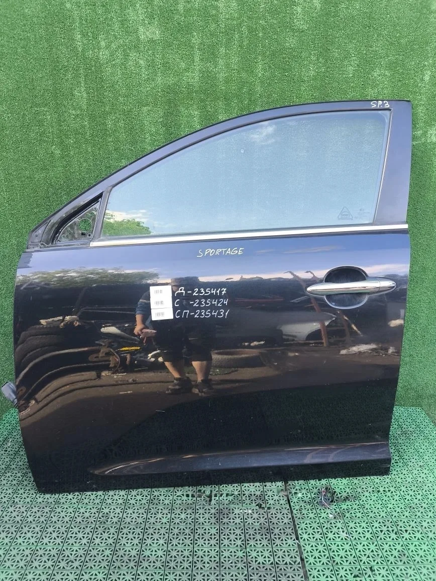 Дверь KIA SPORTAGE 3 2010- передняя левая чёрная б/у SPORTAGE 3(2010-2015)
