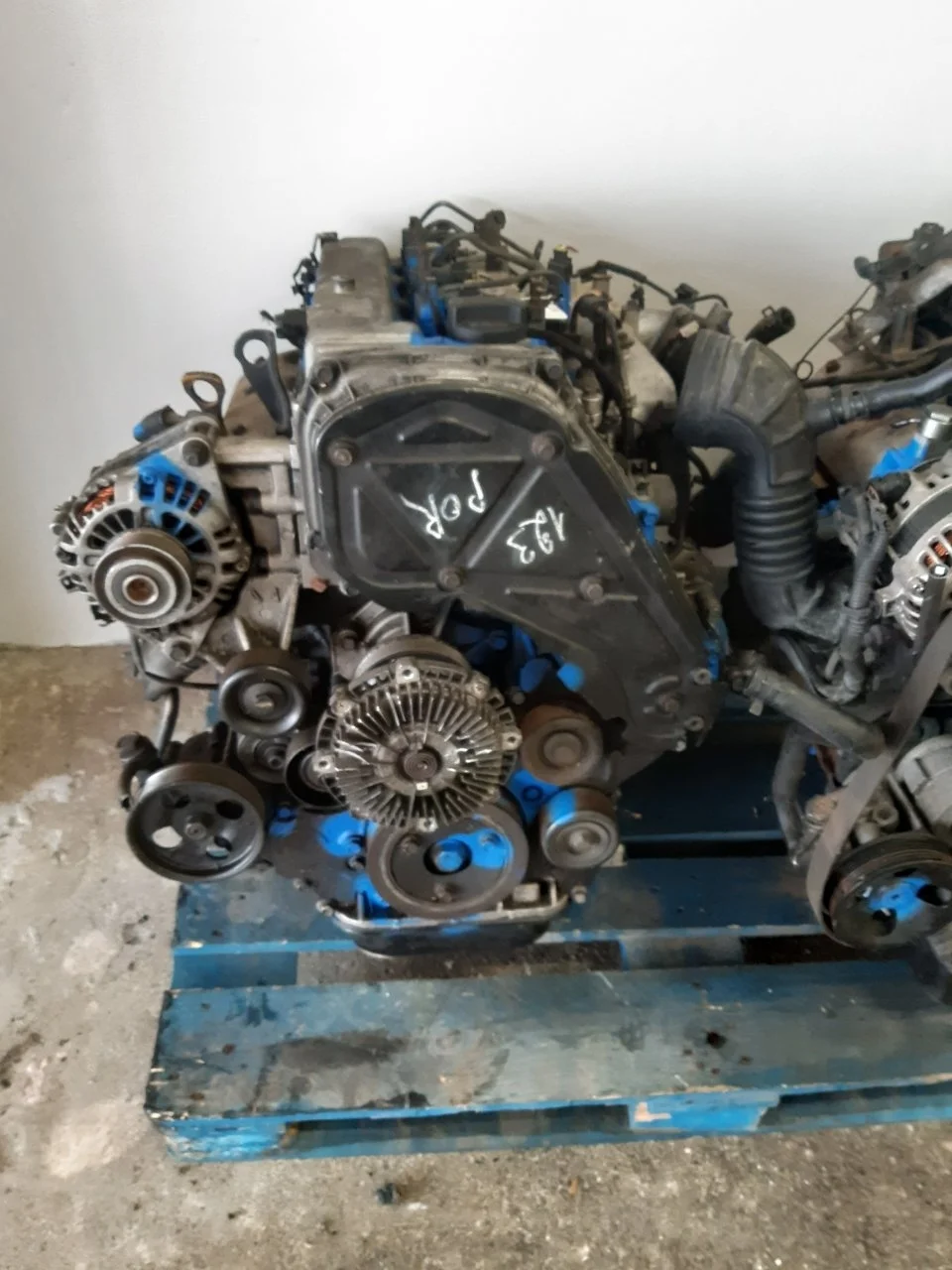 Двигатель Hyundai Porter 105J14AU00A D4CB