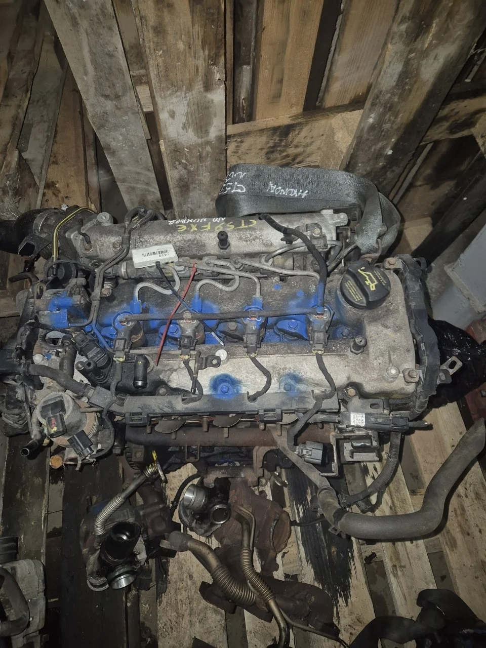 Двигатель Hyundai i30 Z45912AZ00 D4FB