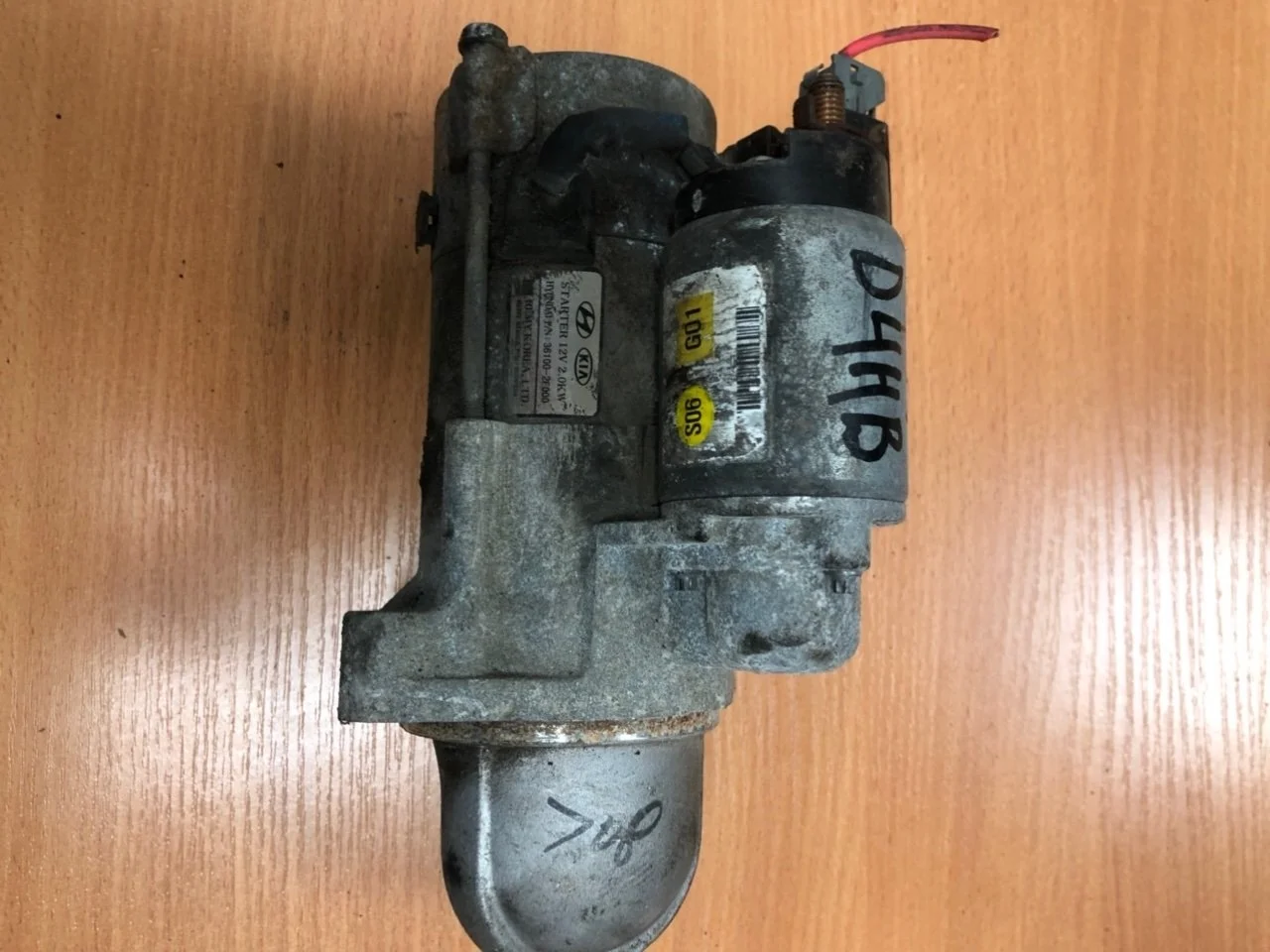 Стартер Hyundai Santa Fe 361002F000 CM D4HA