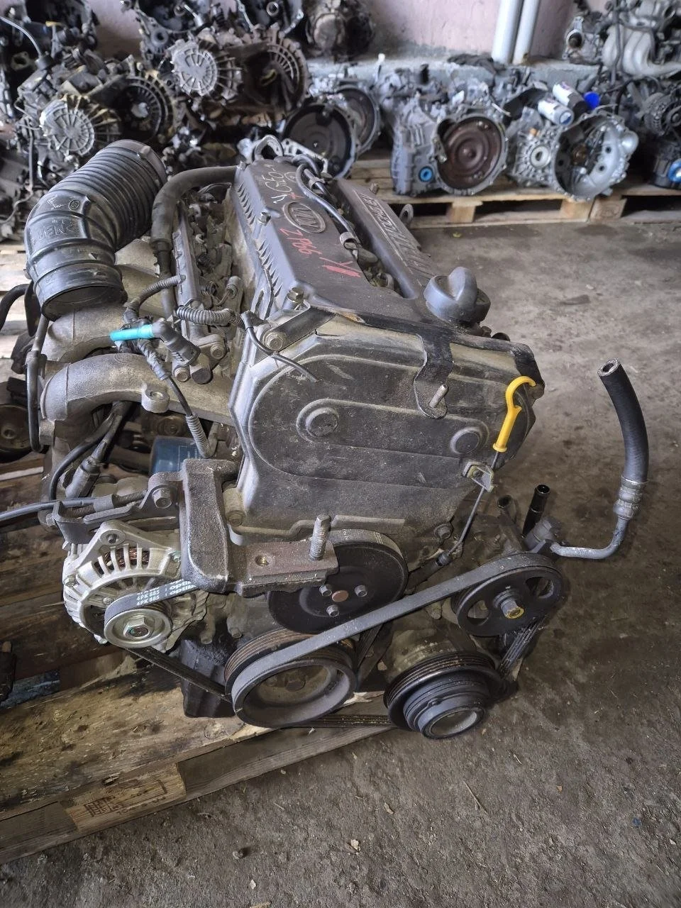 Двигатель Kia Spectra K0AB502100 S6D