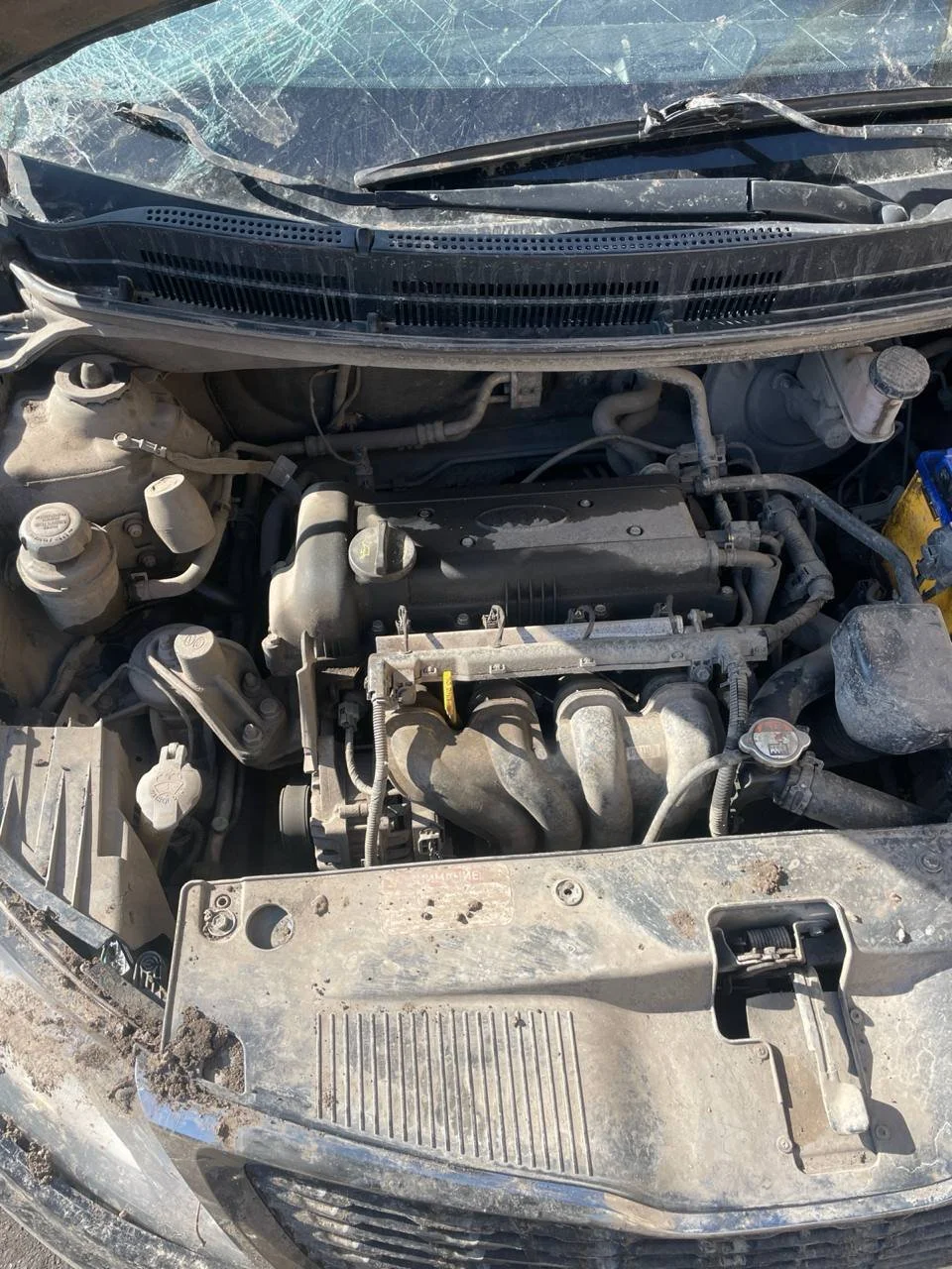 Продажа Kia Rio 1.6 (123Hp) (G4FC) FWD MT по запчастям