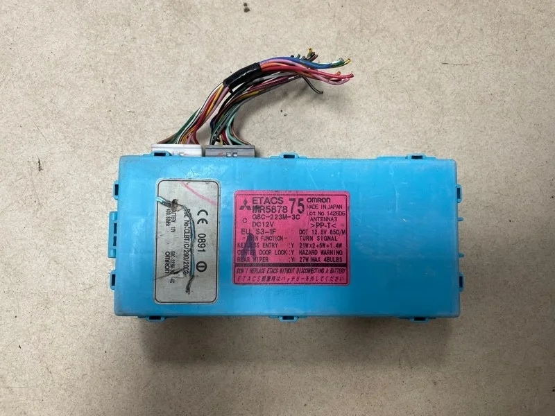 БЛОК ETACS MITSUBISHI LANCER 9 2000 2001 2002 2003 2004 2005 2006 2007 2008 2009 2010 2011 MR587875 CS1A 4G13