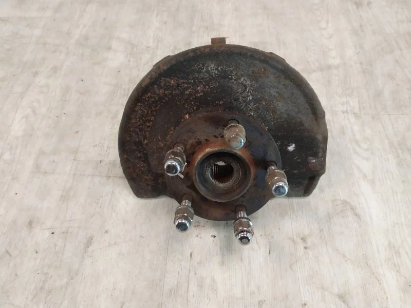 КУЛАК ПОВОРОТНЫЙ MITSUBISHI LANCER 10 2007 3870A007, передний левый