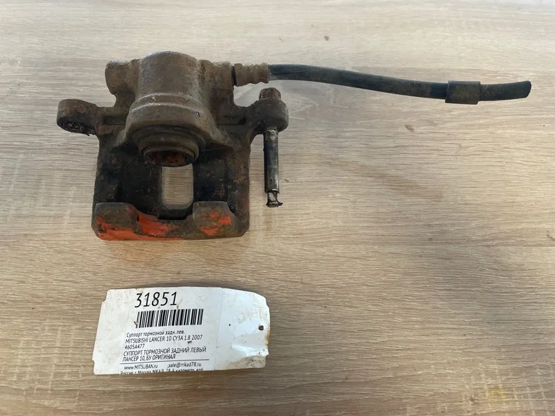 СУППОРТ ТОРМОЗНОЙ MITSUBISHI LANCER 10 2007 4605A477 CY3A 1.8, задний левый