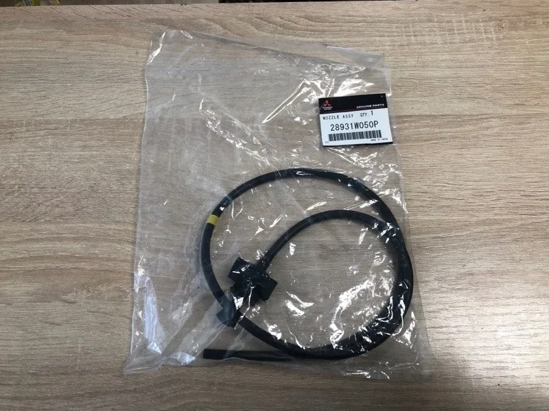 ФОРСУНКА ОМЫВАТЕЛЯ ЛОБОВОГО СТЕКЛА MITSUBISHI OUTLANDER 3 2012 2013 2014 2015 2016 2017 2018 2019 2020 2021 2022 28931W050P GF2W 4B11, левая