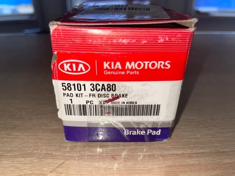 Тормозные колодки HYUNDAI MAGENTIS 2000 2001 2002 2003 2004 2005 581013CA80, переднее