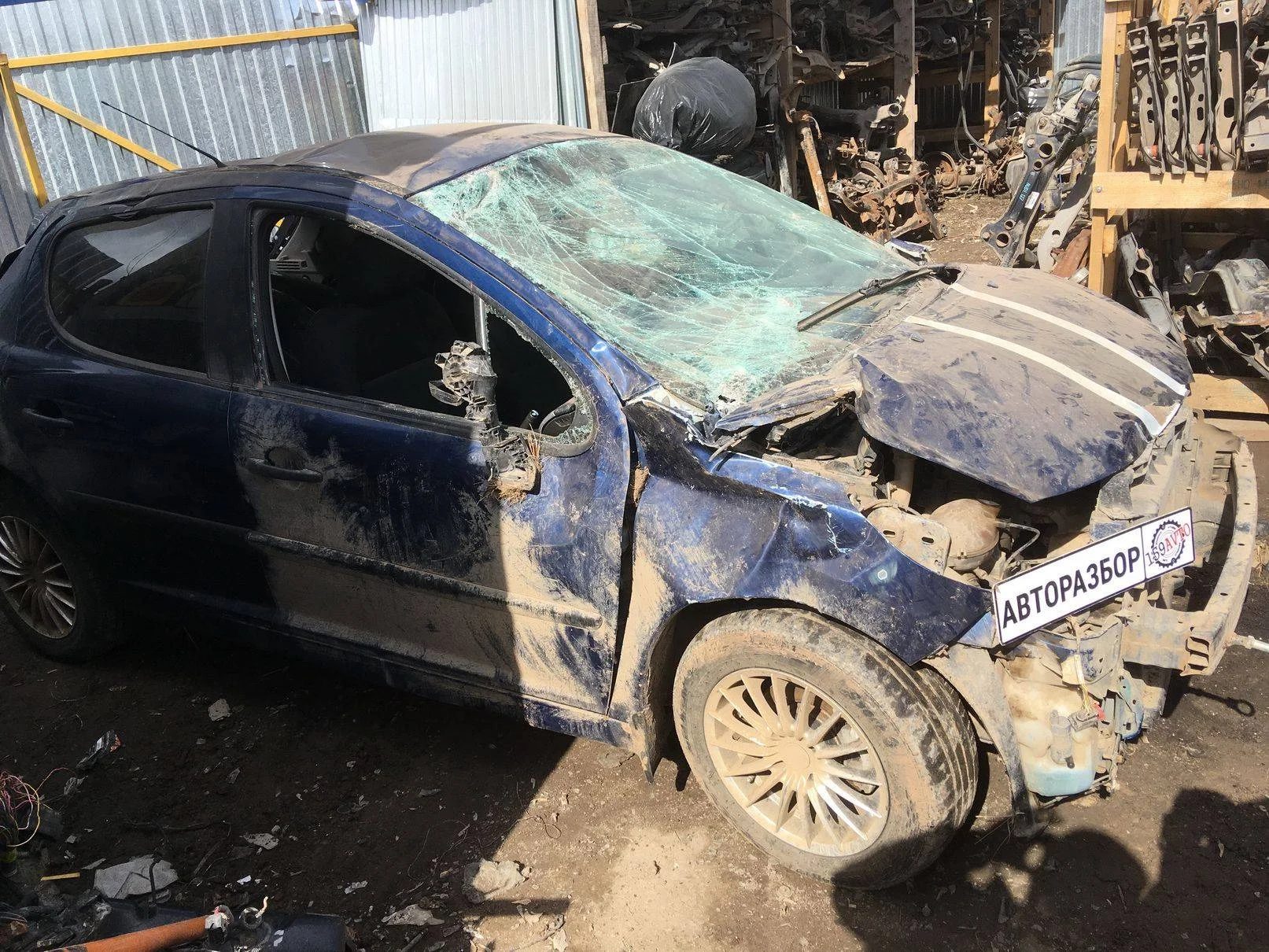 Продажа Peugeot 207 1.4 (95Hp) (EP3C) FWD MT по запчастям