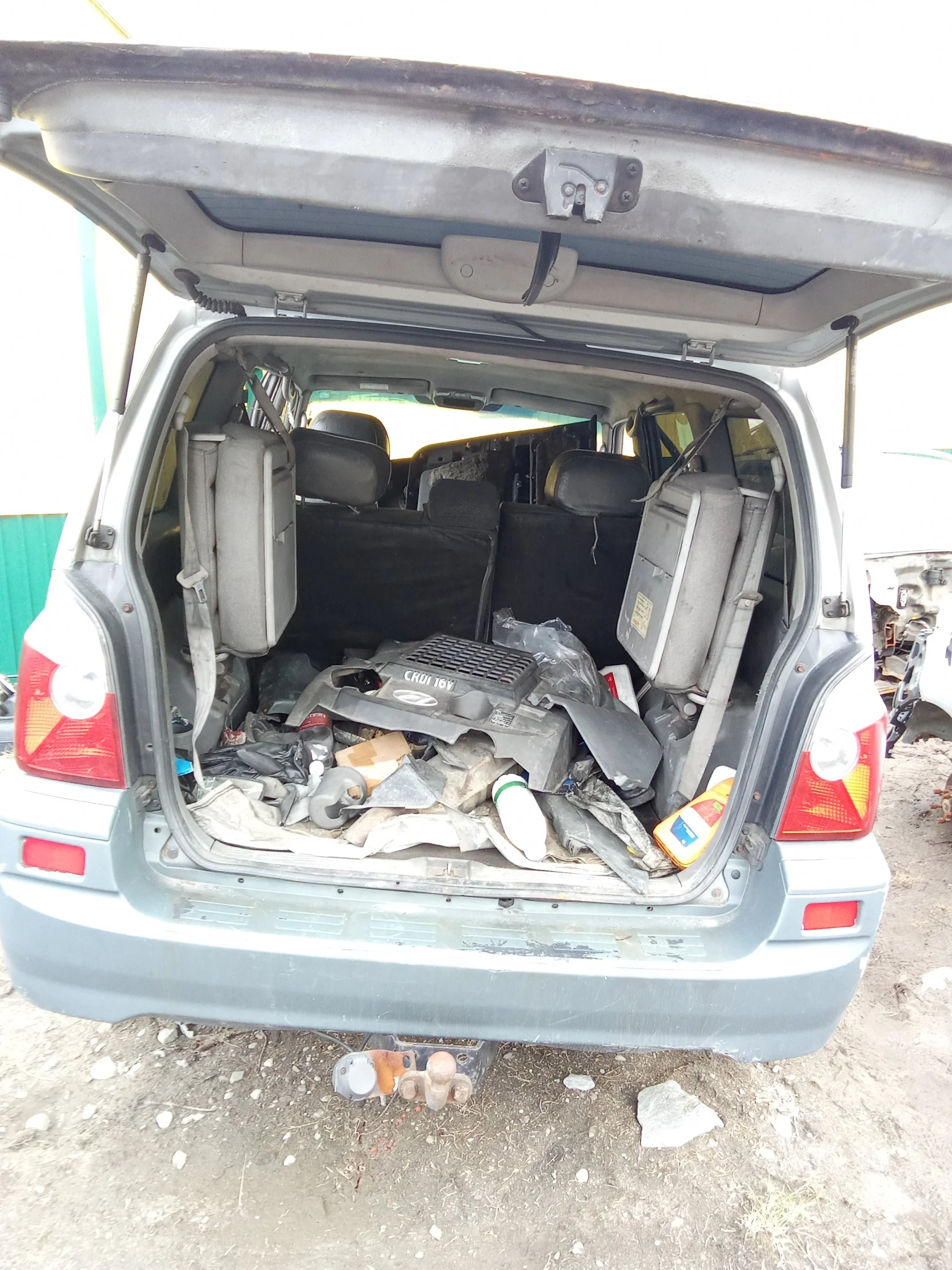 Продажа Hyundai Terracan 2.9D (150Hp) (J3 CR) 4WD MT по запчастям