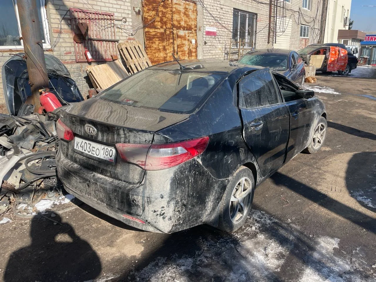 Продажа Kia Rio 1.6 (123Hp) (G4FC) FWD MT по запчастям