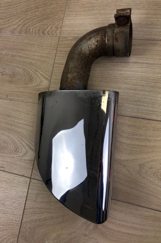 Насадка глушитель VW Touareg 2 2010-2018 7P