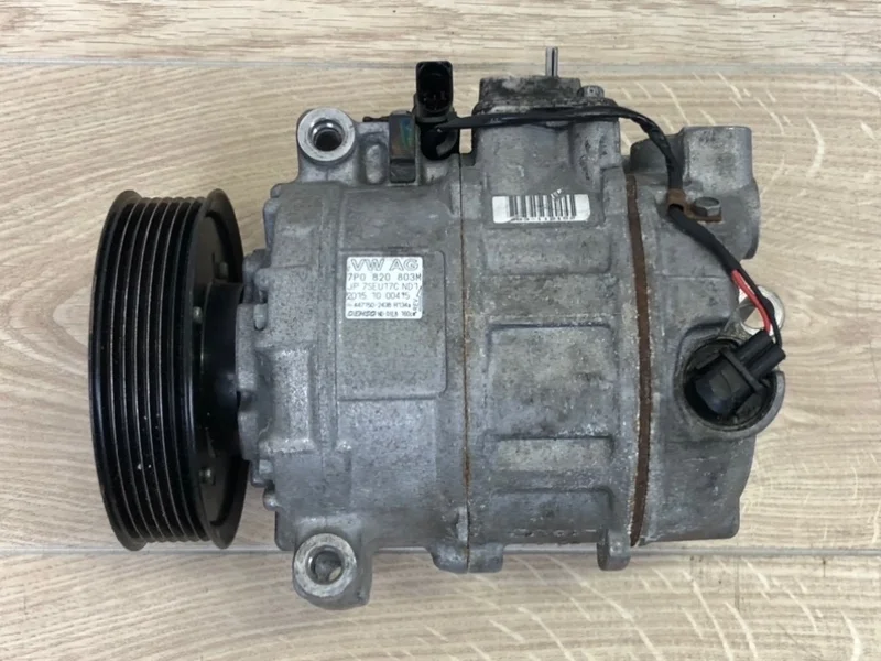 Компрессор кондиционера VW Touareg 2 2010-2018 7P