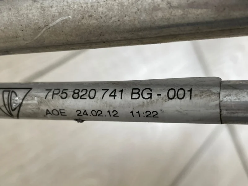 Трубопровод хладагента Porsche Cayenne V8 Turbo 2012 958 (92A)