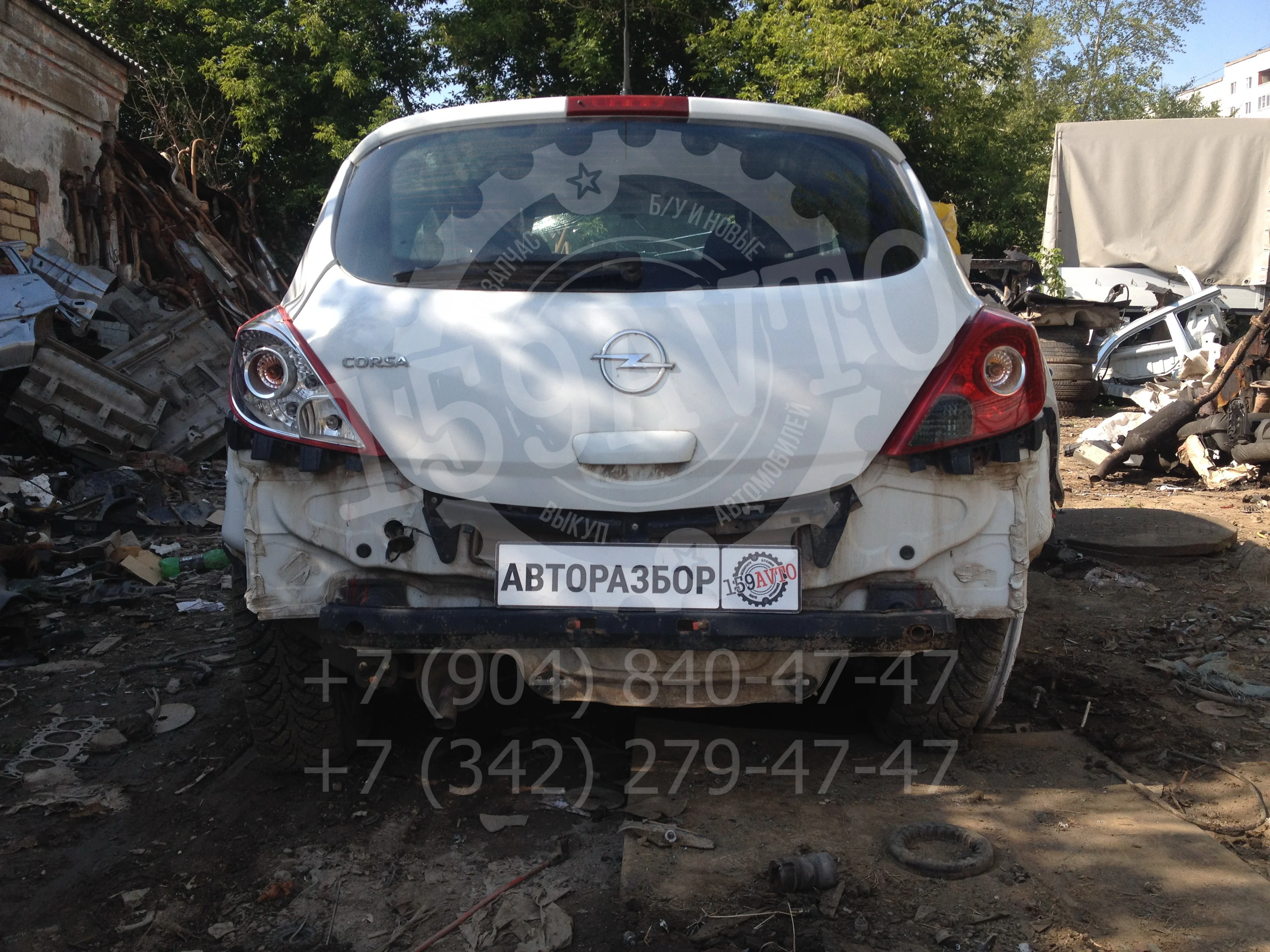 Продажа Opel Corsa 1.0 (65Hp) (A10XEP) FWD MT по запчастям