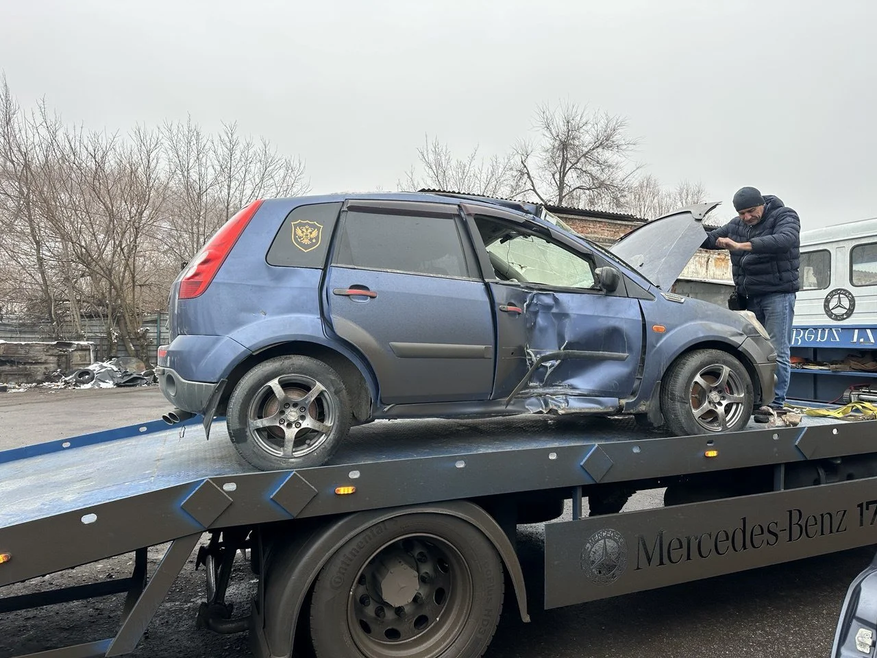 Продажа Ford Fiesta 1.4 (80Hp) (FXJA) FWD MT по запчастям