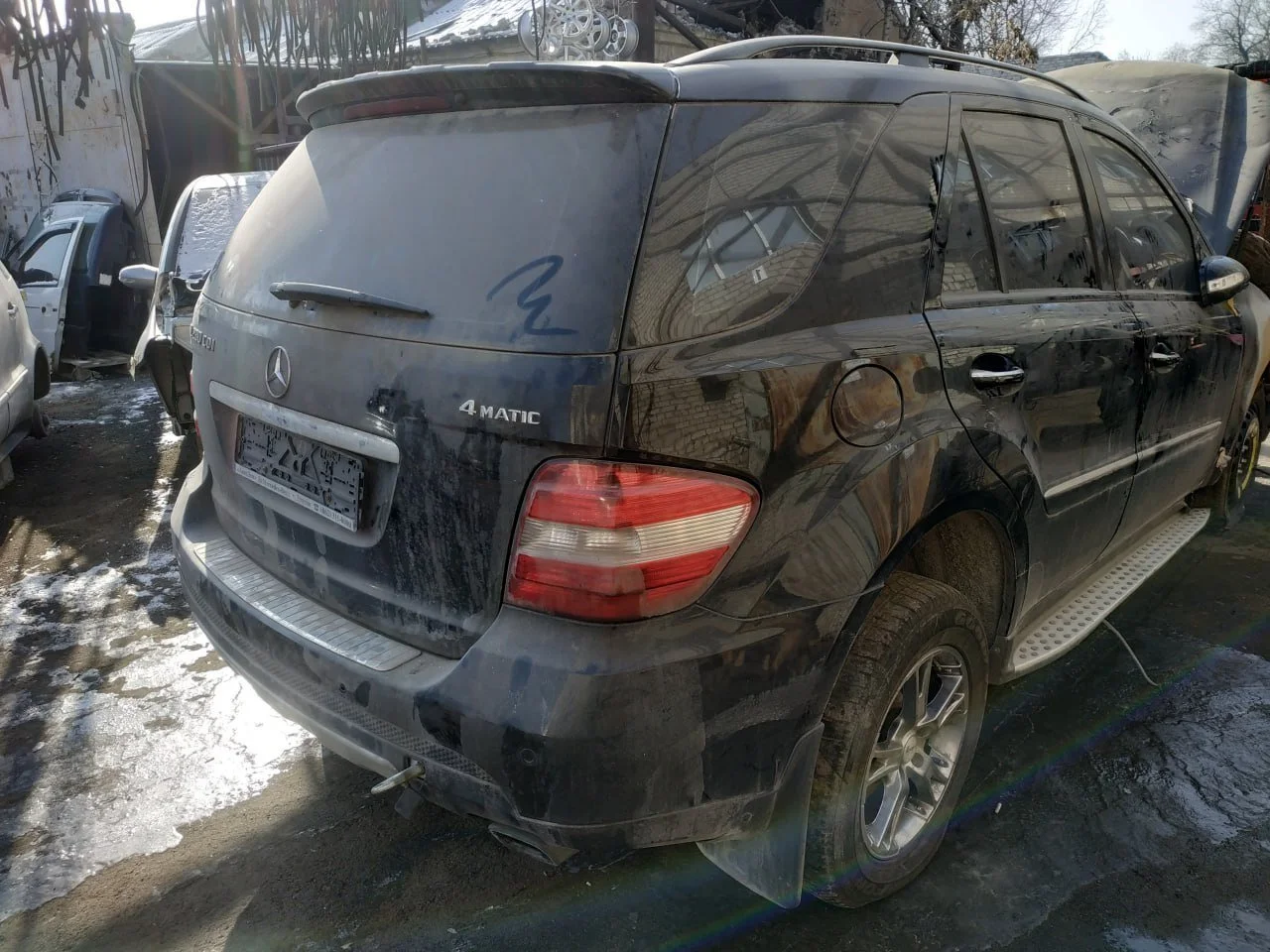 Продажа Mercedes-Benz M class 3.0D (190Hp) (642.940) 4WD AT по запчастям