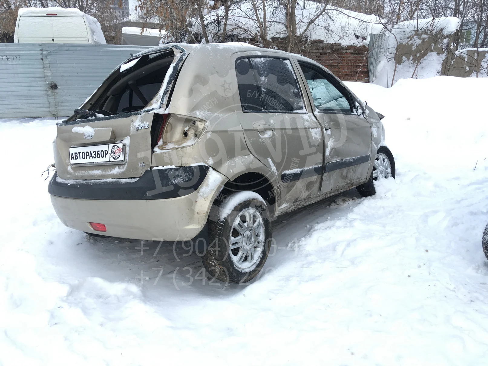 Продажа Hyundai Getz 1.6 (106Hp) (G4ED) FWD AT по запчастям