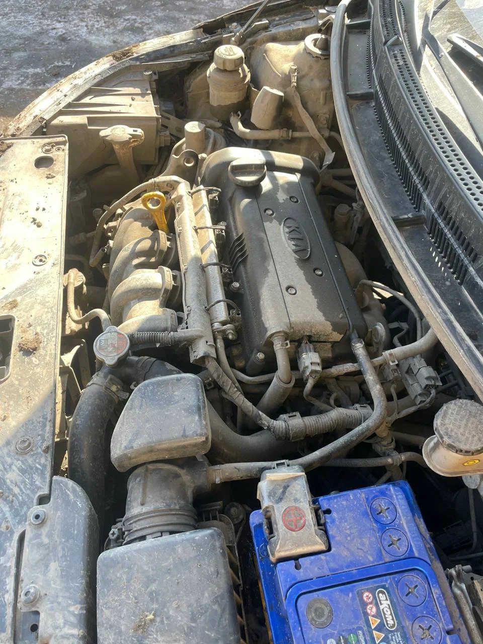 Продажа Kia Rio 1.6 (123Hp) (G4FC) FWD MT по запчастям