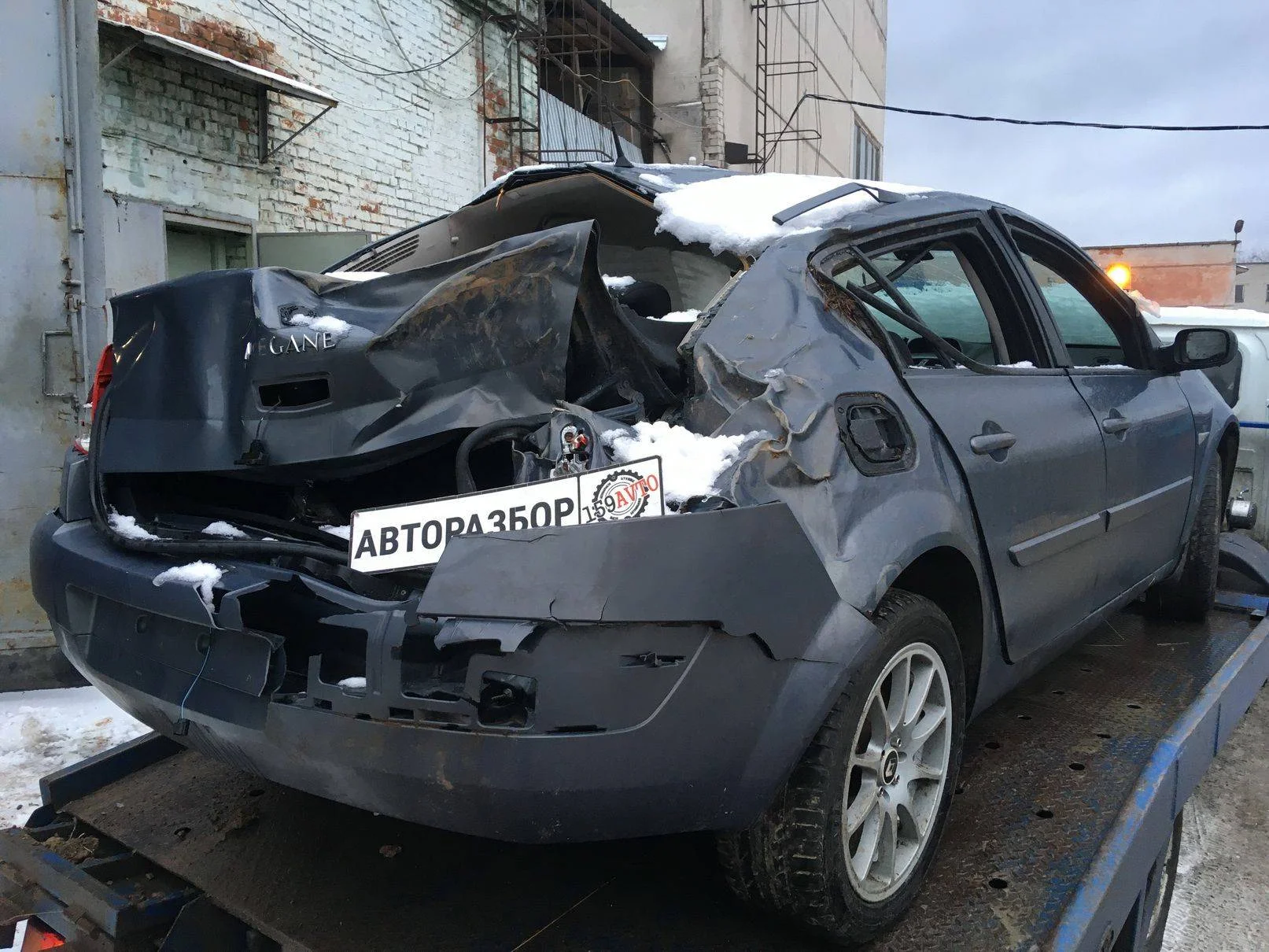 Продажа Renault Megane 1.6 (113Hp) (K4M 760) FWD MT по запчастям