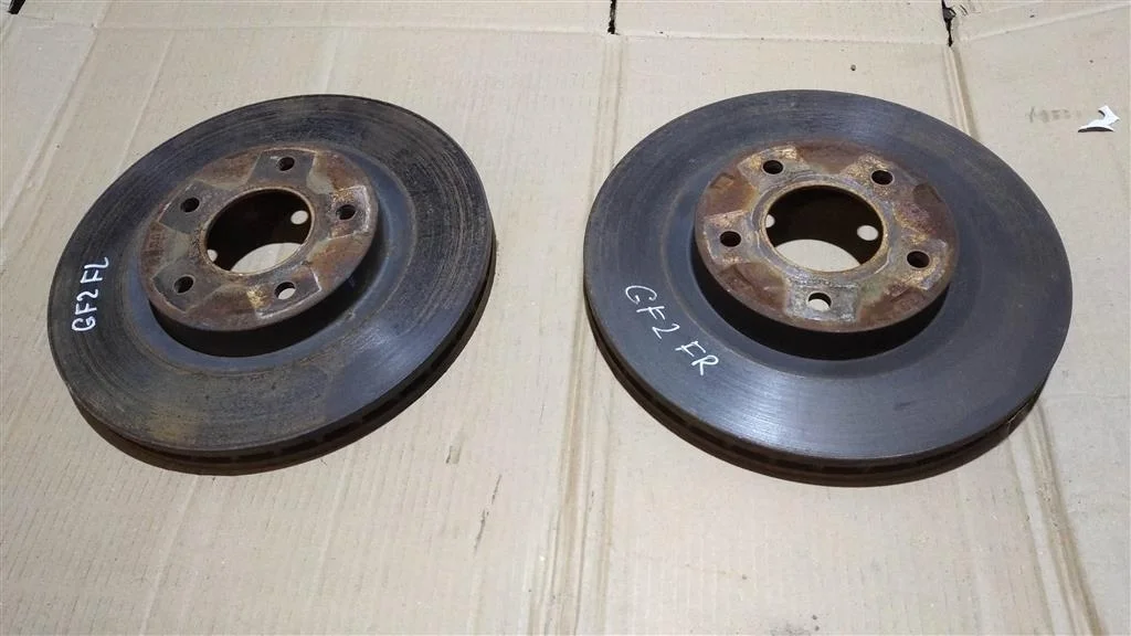 Б.у. диск тормозной (пара) MITSUBISHI OUTLANDER GF2W MITSUBISHI OUTLANDER GF2W