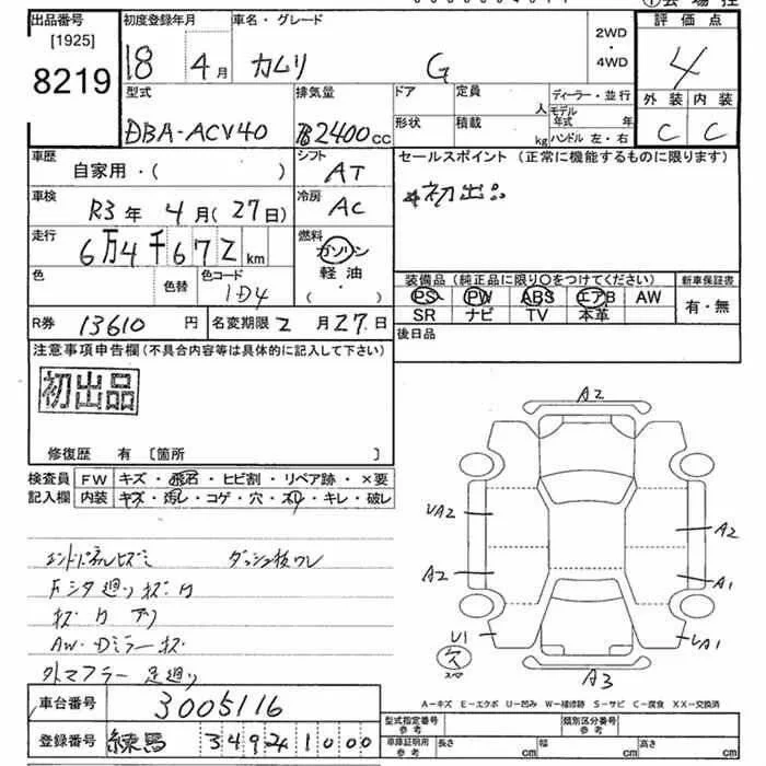 Продажа Toyota Camry 2.4 (158Hp) (2AZ-FE) FWD AT по запчастям
