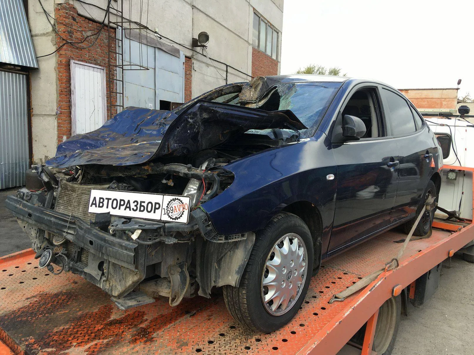 Продажа Hyundai Elantra 1.6 (123Hp) (G4FC) FWD MT по запчастям