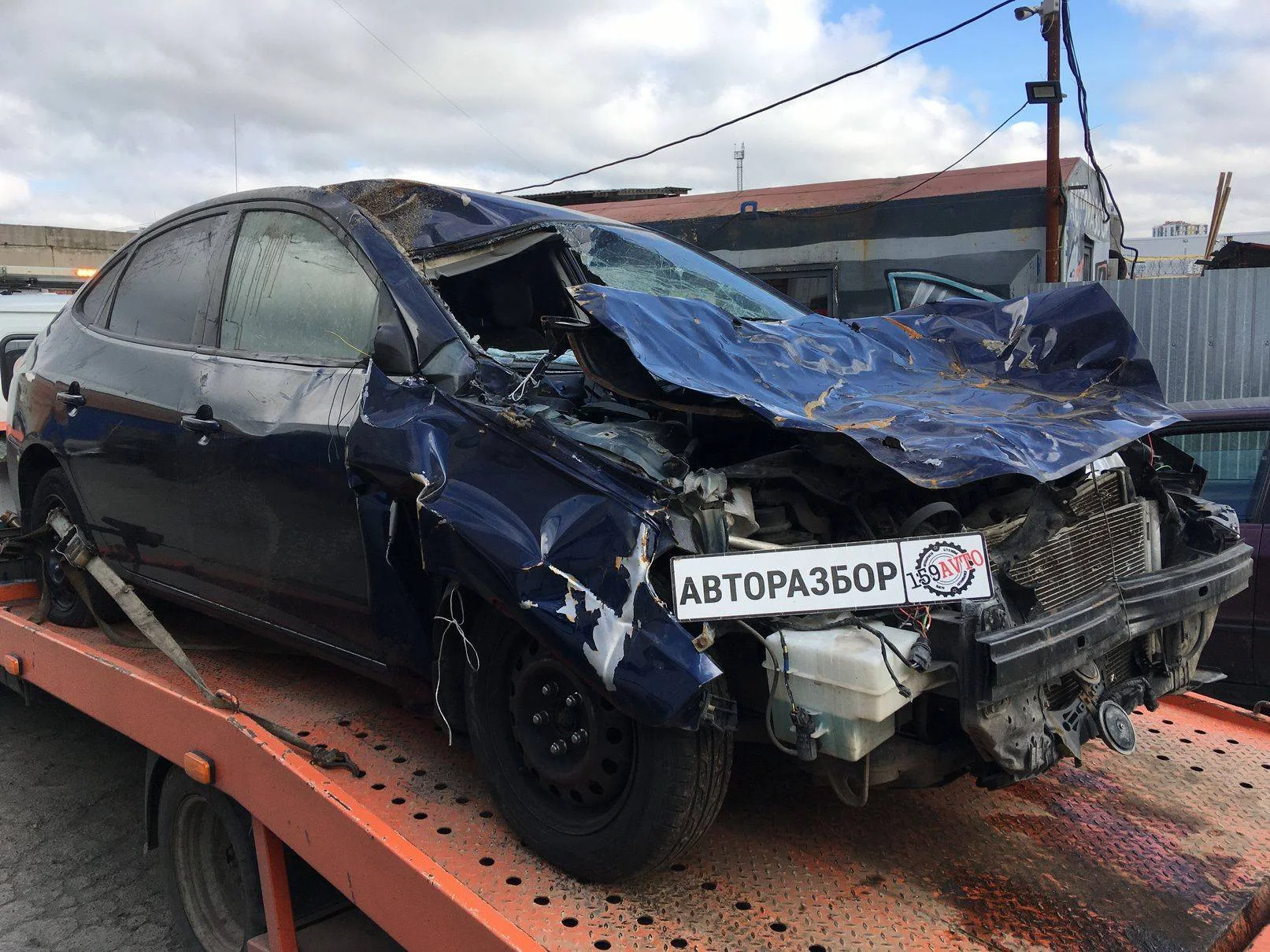 Продажа Hyundai Elantra 1.6 (123Hp) (G4FC) FWD MT по запчастям